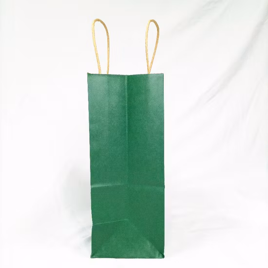Sacs cadeaux en papier Kraft brun de noël, nouveau design, pour fête, thé, chaussures, vêtements, gâteaux, 2021